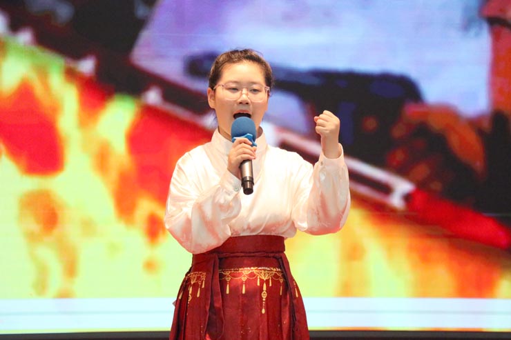 吟誦經(jīng)典，繪我中國夢——少年中華誦”詩歌朗誦比賽